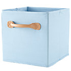 Lt. Blue Canvas Bin