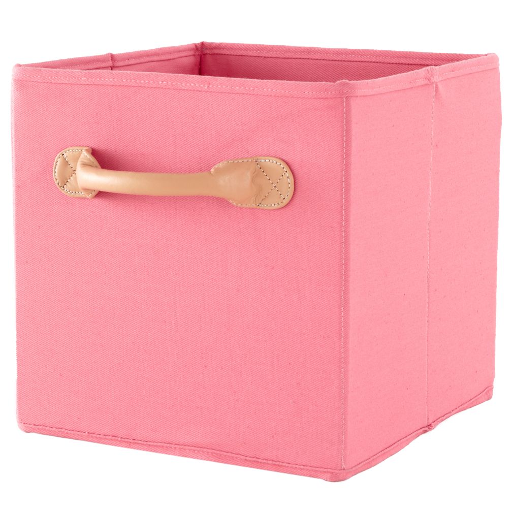 We're Not Just Canvas Anymore Cube Bin (Pink)