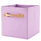 Purple Canvas Bin