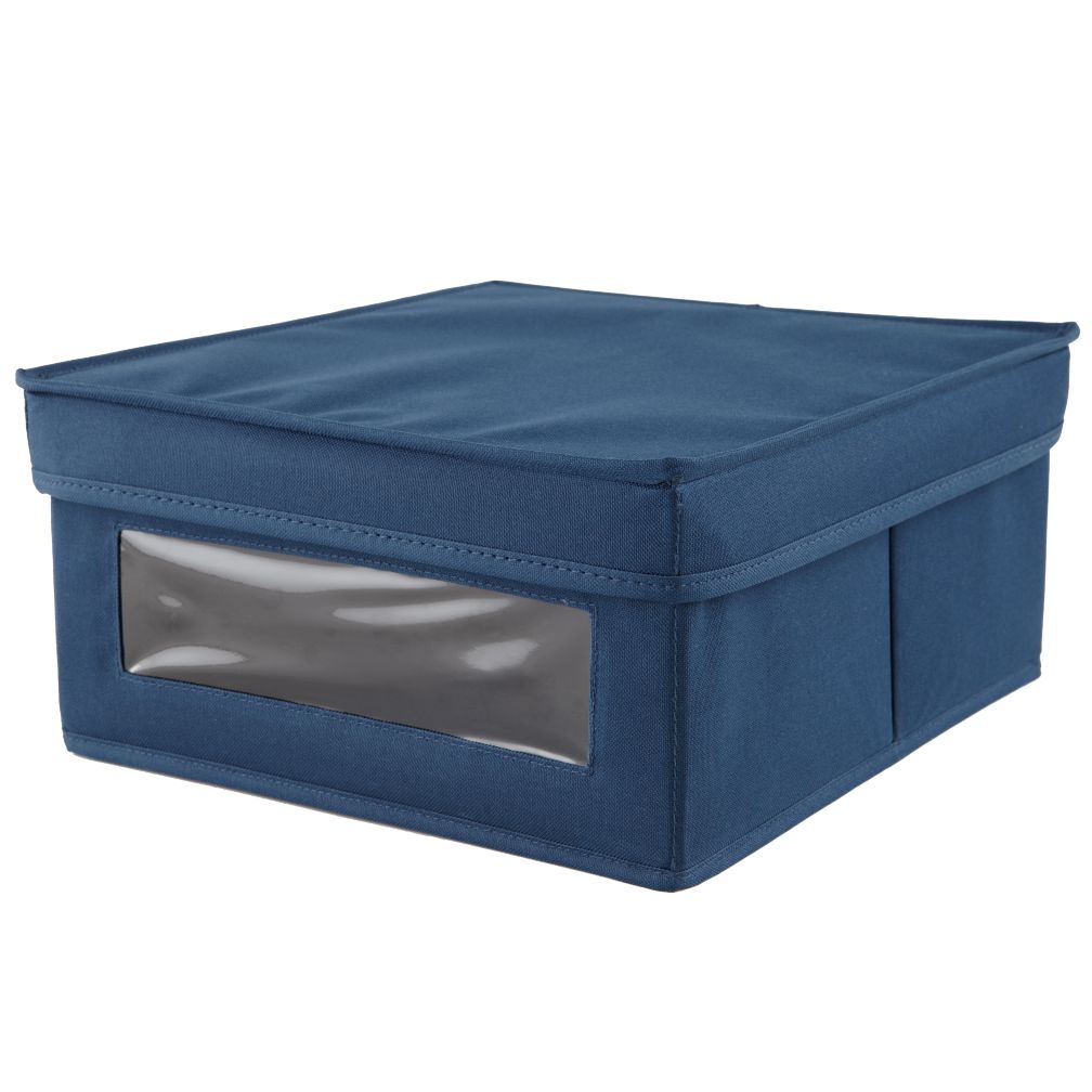 I Think I Canvas Sweater Box (Blue)