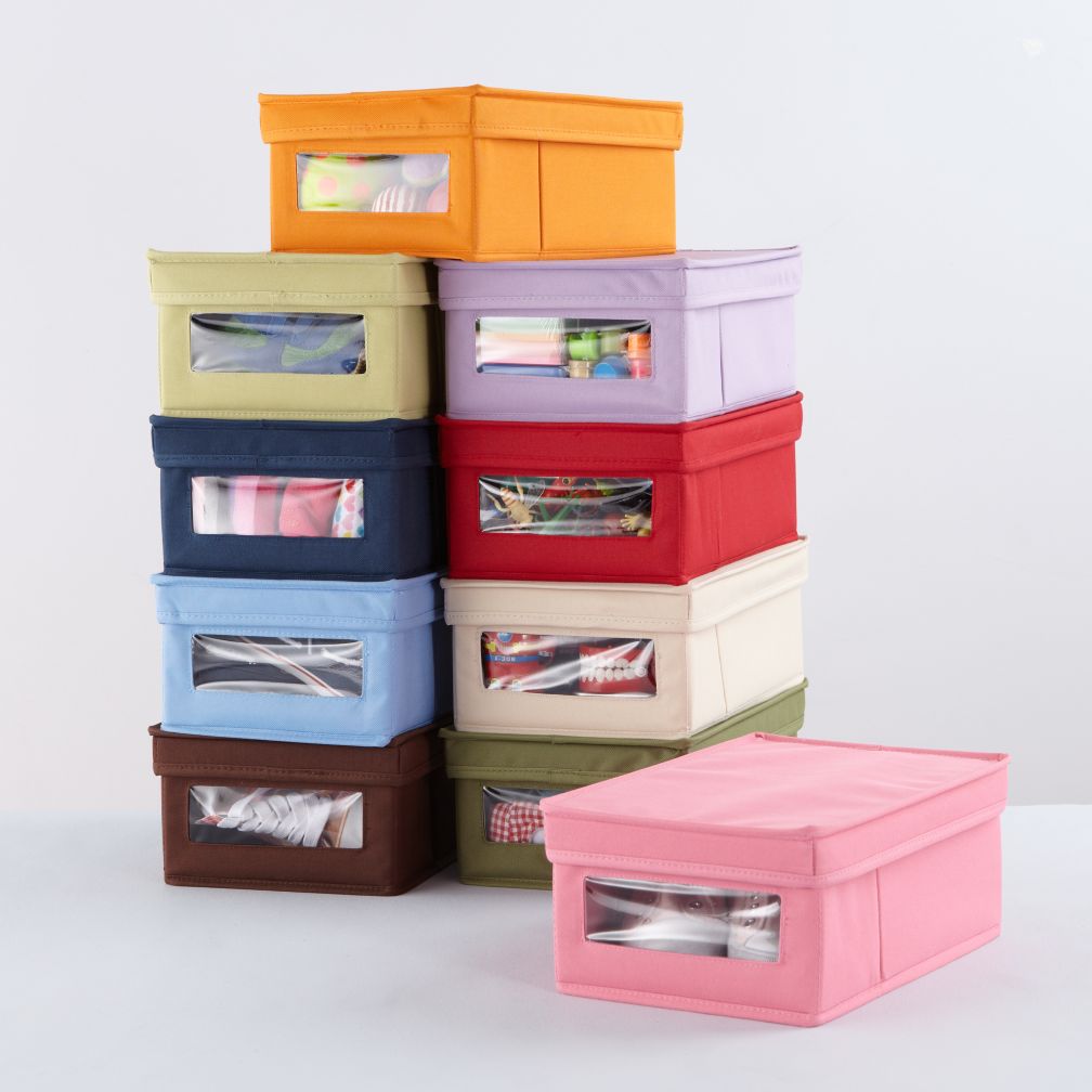 I Think I Canvas Shoe Box
