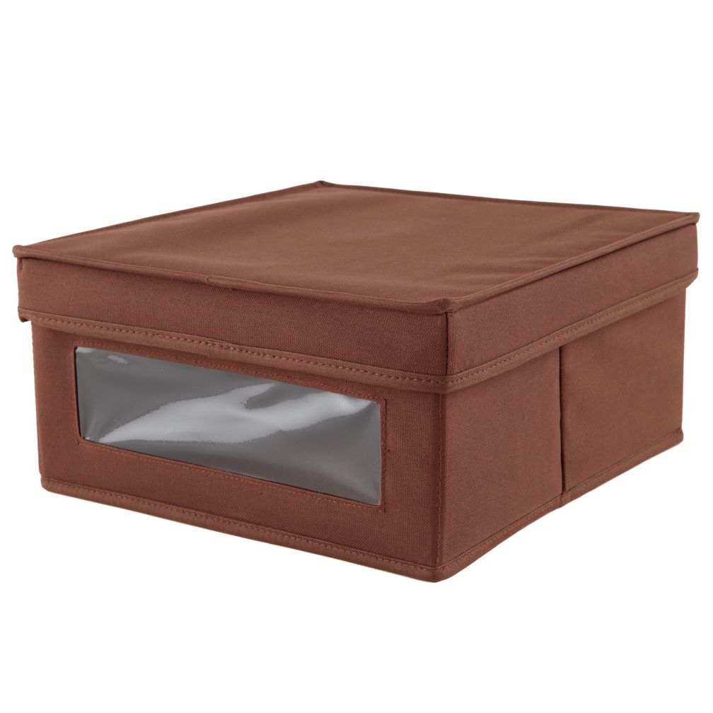 I Think I Canvas Sweater Box (Brown)