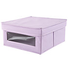 Lavender Canvas Sweater Storage Box