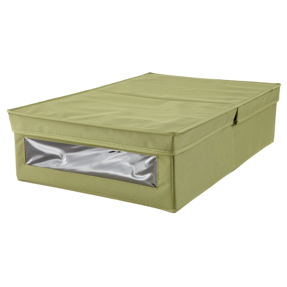 I Think I Canvas Underbed Box (Green)