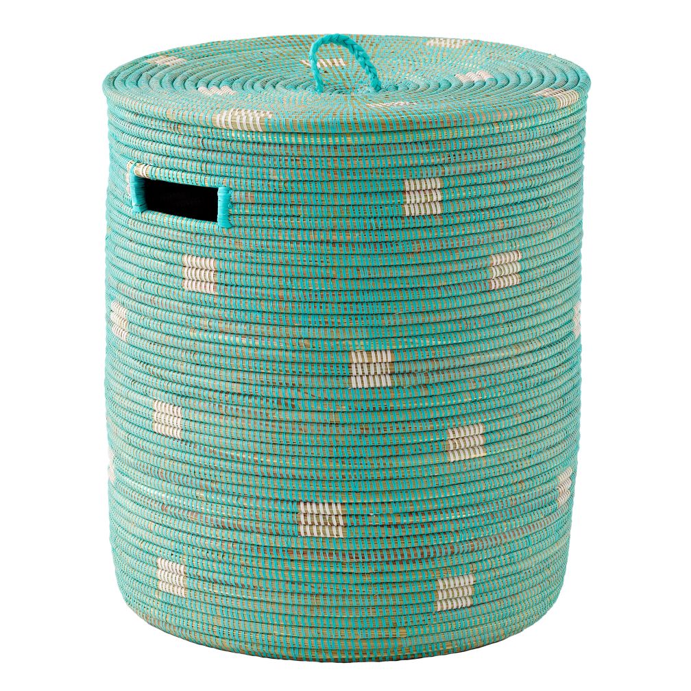 Charming Hamper (Dots/Aqua)