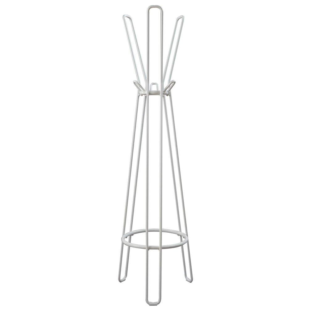 Basic Framework Coat Rack (White)