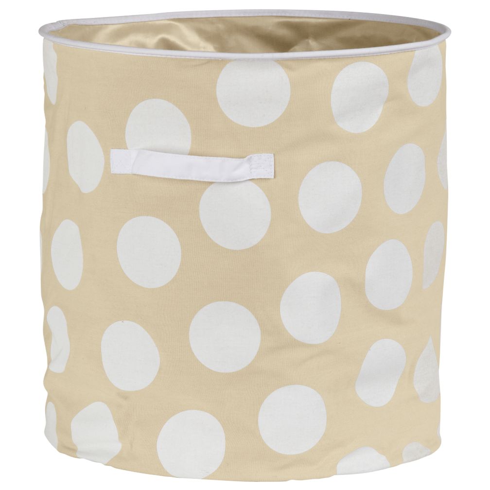 Dotted Floor Bin (White)
