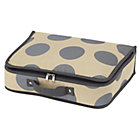 Grey Dotted Suitcase