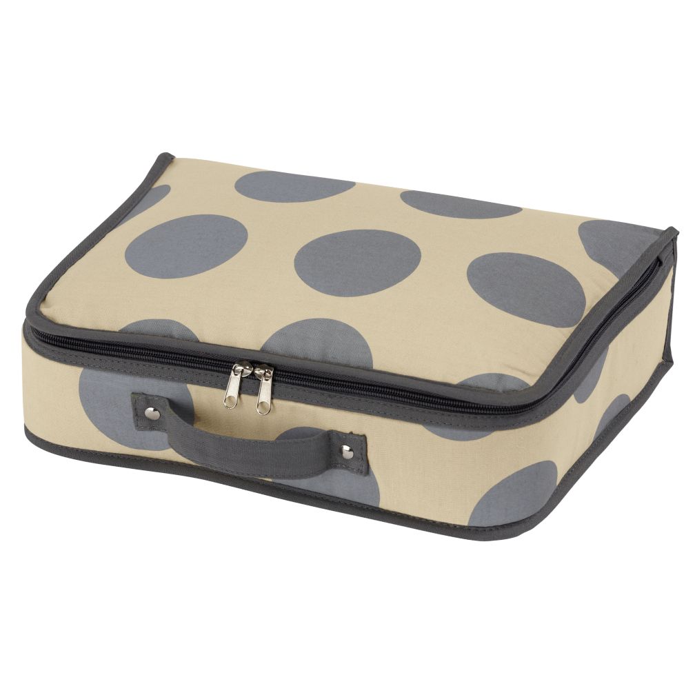 Dotted Suitcase (Grey)