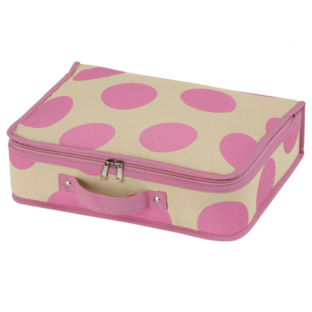 Dotted Suitcase (Pink)