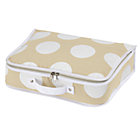 White Dotted Suitcase