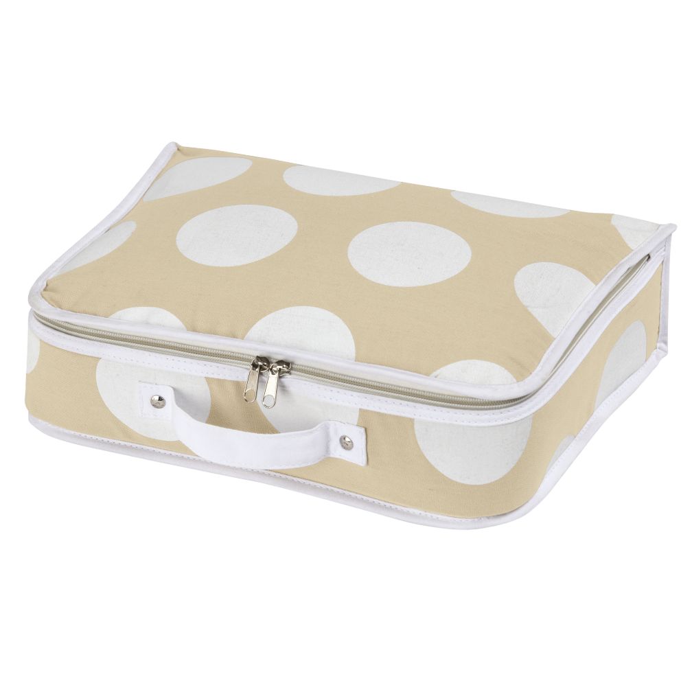 Dotted Suitcase (White)