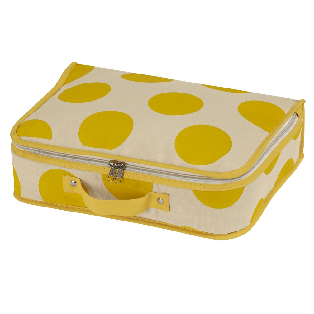 Dotted Suitcase (Yellow)