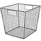Grey Down to the Wire Cube Bin
