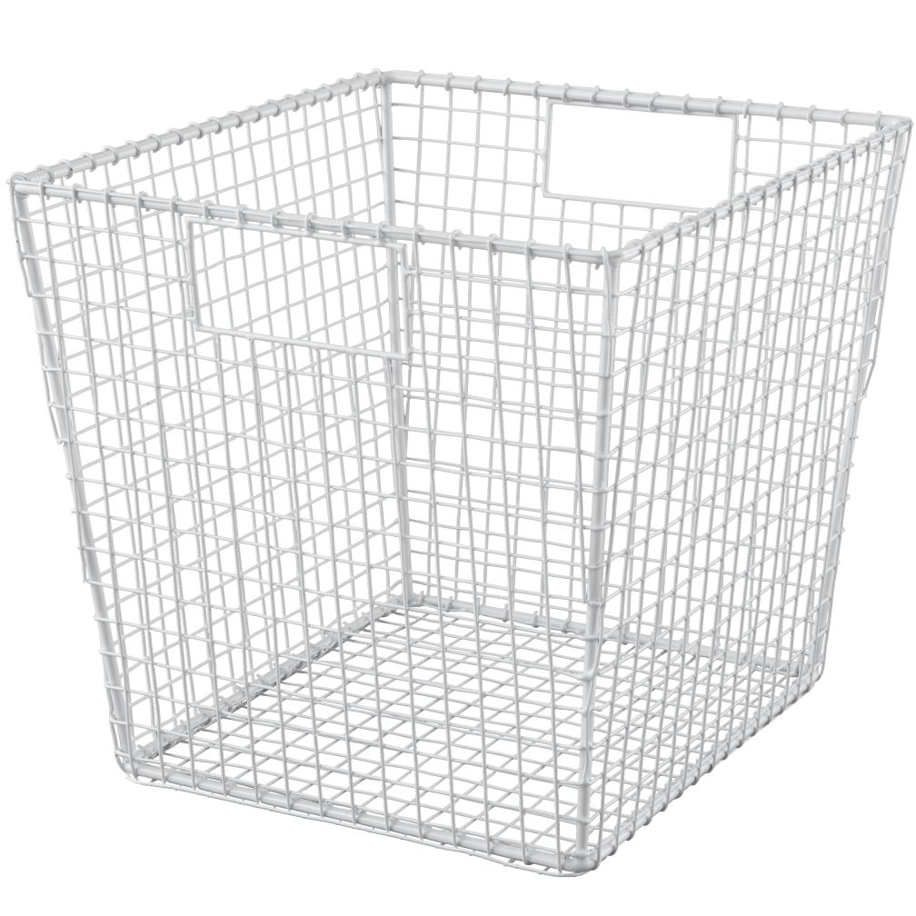 Down to the Wire Cube Bin (White)
