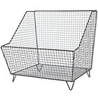 Grey Down to the Wire Floor Bin