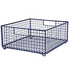 Blue Down to the Wire Stacking Bin