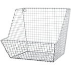 White Down to the Wire Wall Bin