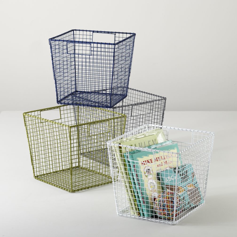Down to the Wire Cube Bins