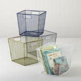 Down to the Wire Cube Bins