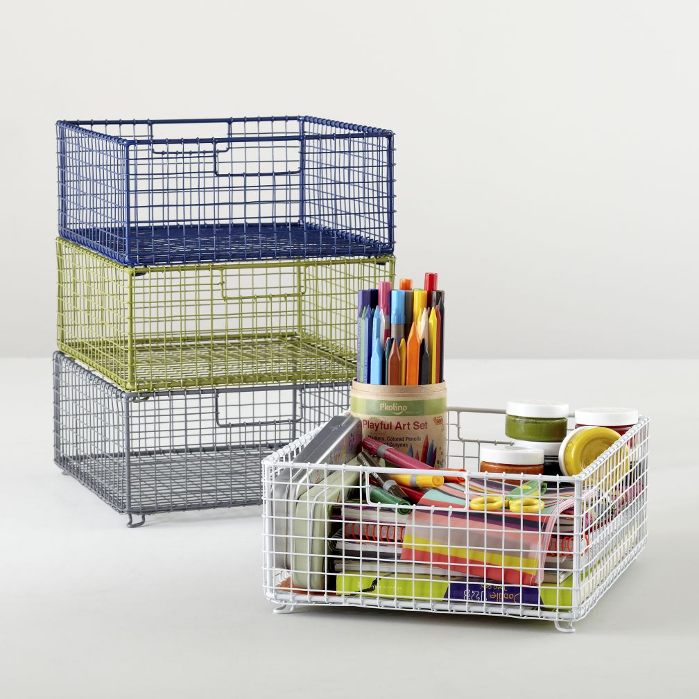 Down to the Wire Stacking Bins