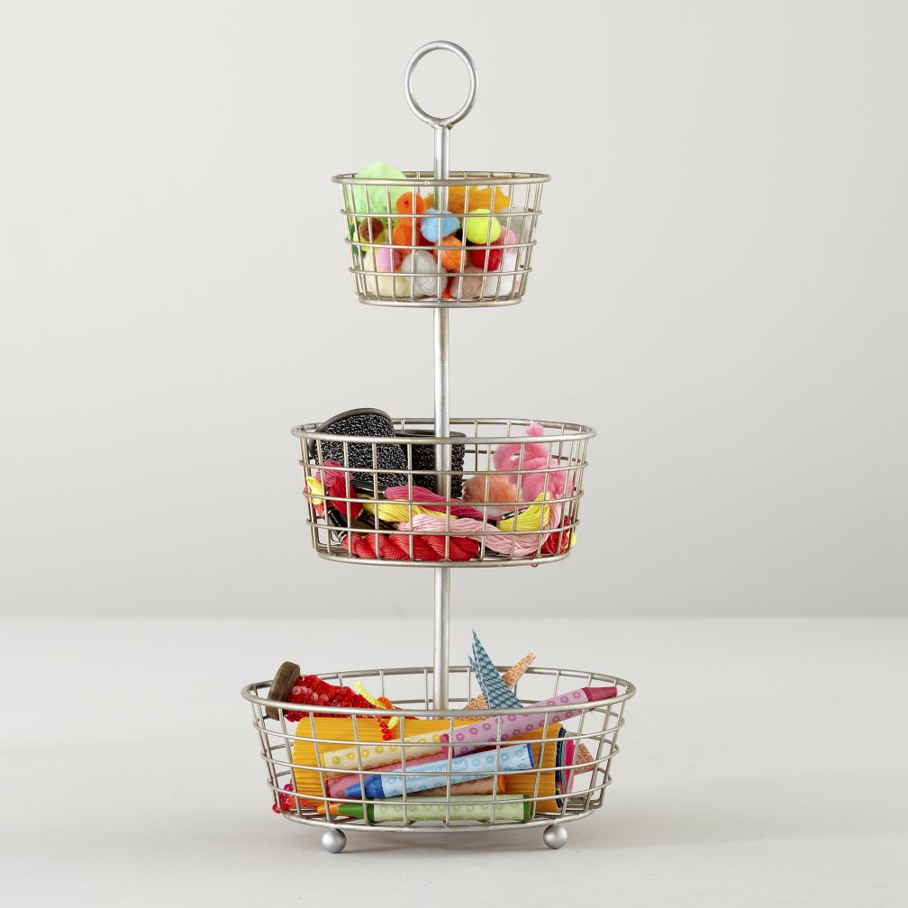 Three-Tier Flea Market Bin