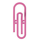 Pink Keep it Together Paper Clip Wall Hook