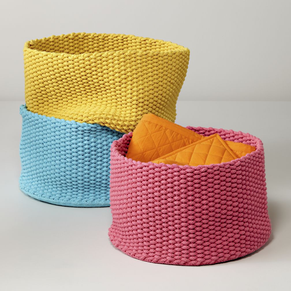 Kneatly Knit Large Storage Bins