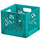 Aqua Milk Crate