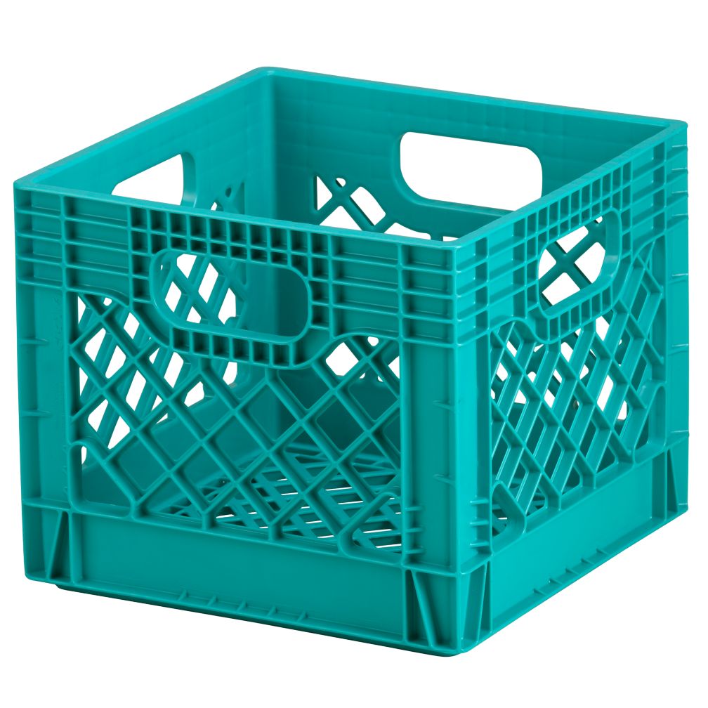 Milk Crate (Aqua)