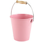 Pink Metal Pail Bucket