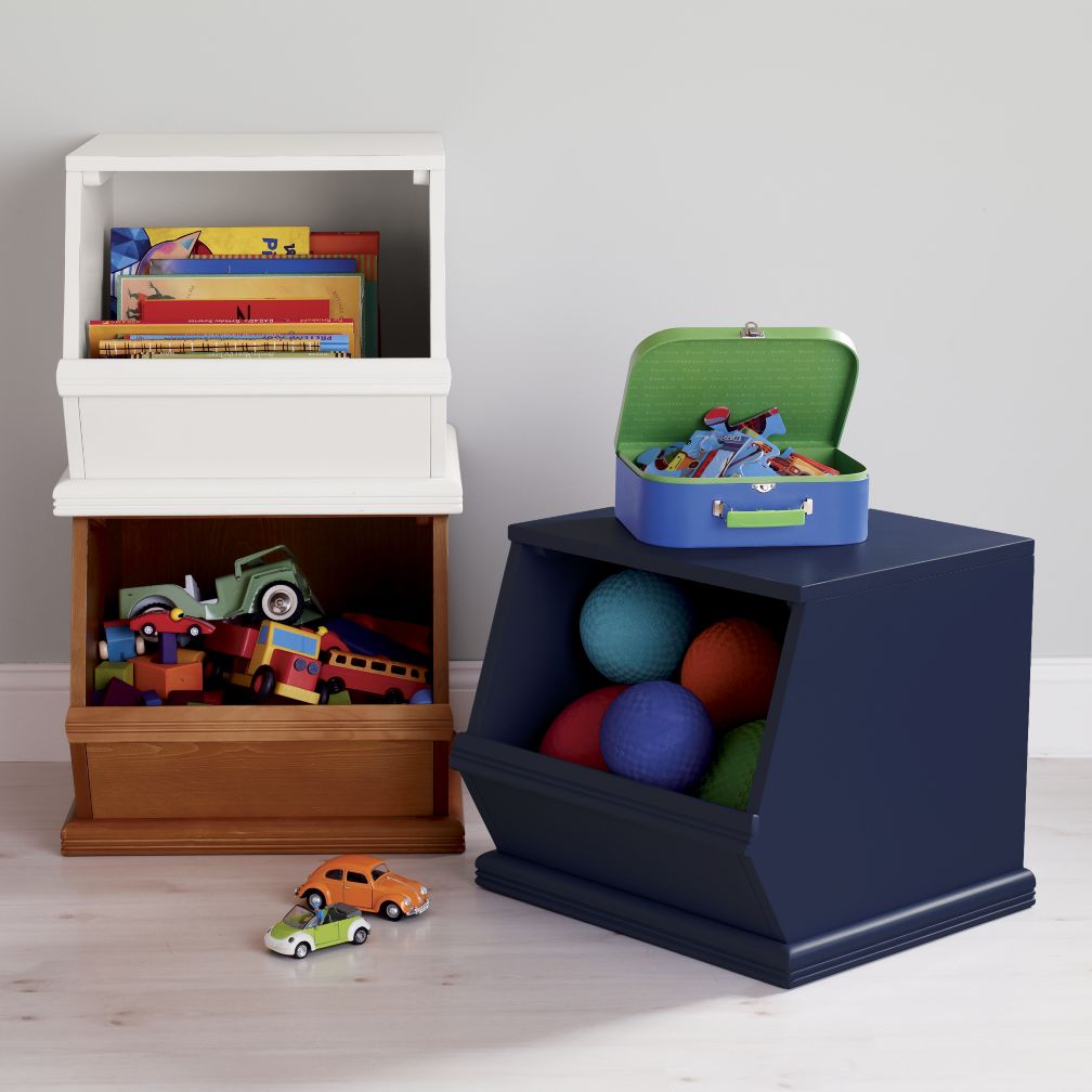 Kids Toy Boxes & Wood Toy Boxes The Land of Nod