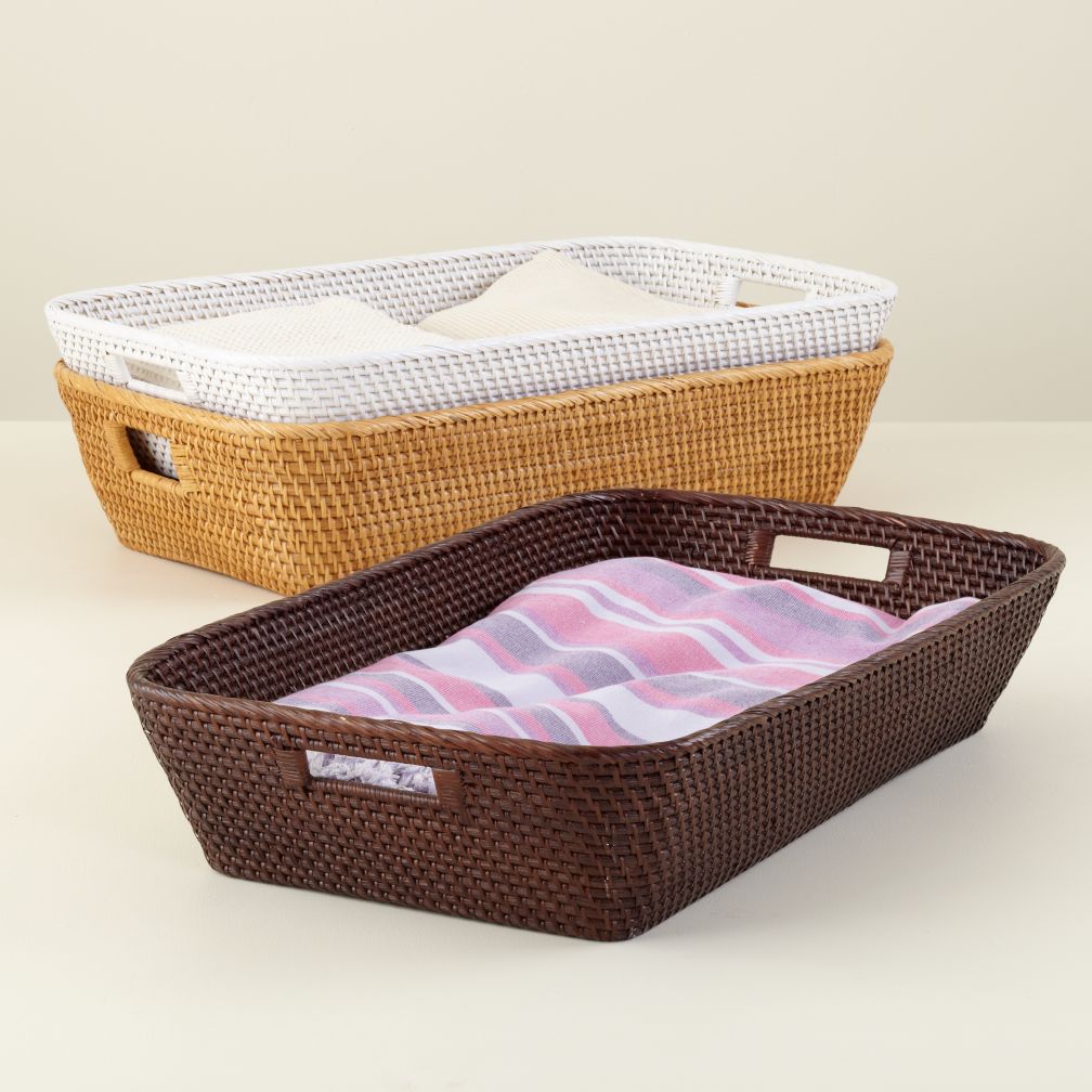 Rattan I Am Changer Basket