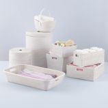 White Rattan I Am Storage Collection