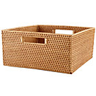 Honey Rattan Large Changer Basket