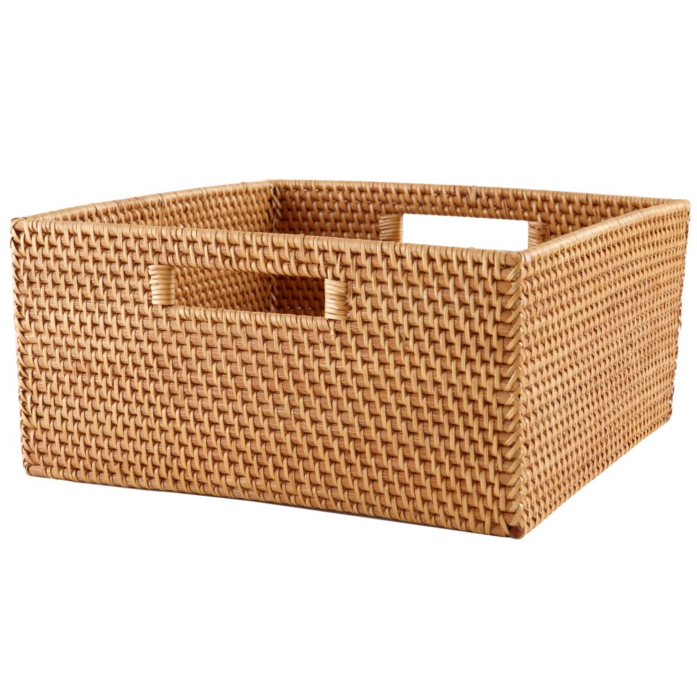 Rattan Large Changer Basket (Honey)
