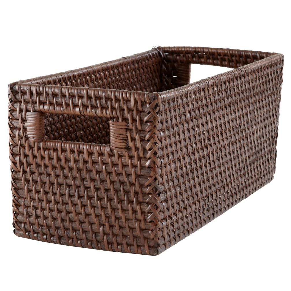 Rattan Small Changer Basket (Espresso)