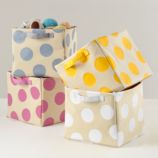 Dotted Cube Bin