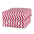Large Pink Zig Zag Basket