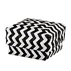 Small Black Zig Zag Basket