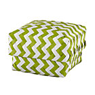 Small Green Zig Zag Basket