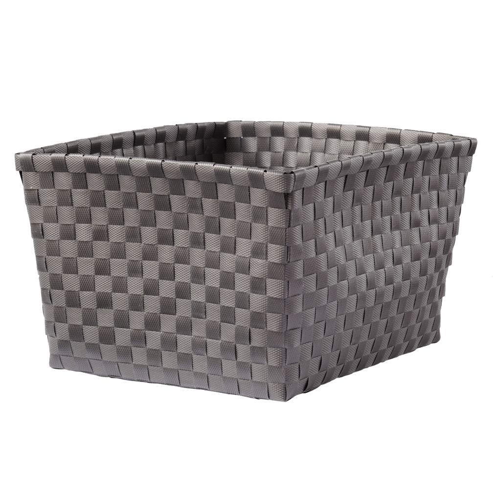 Strapping Shelf Basket (Grey)