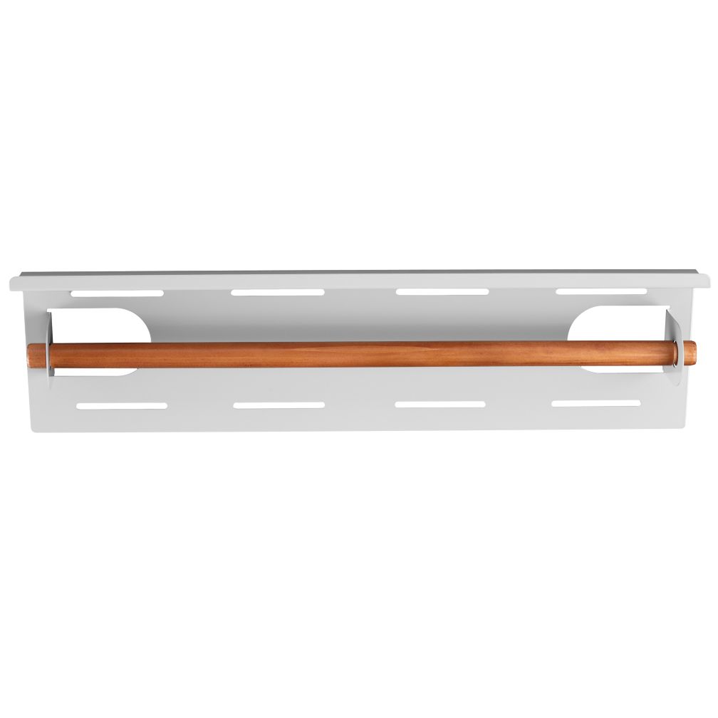 Up Against the Wall Bin Paper Holder (Grey)