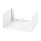 White Up Against the Wall Shelf