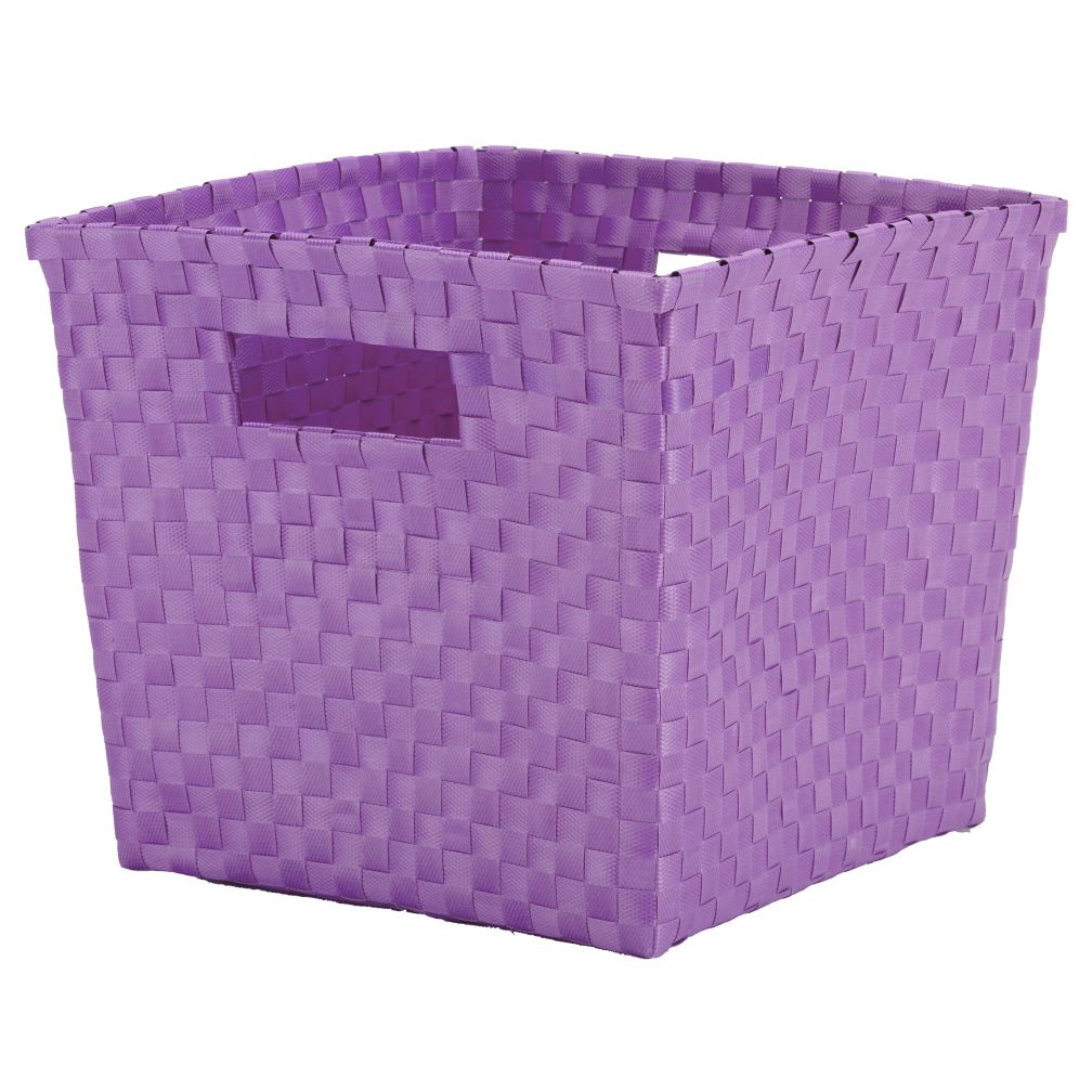 Strapping Cube Bin (Lavender)