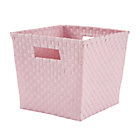 Lt. Pink Cube Bin