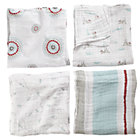 Flying Dogs Swaddling Blankets