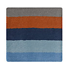 Swatch Blue/Orange Bold Stripe Rug