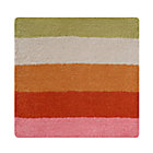 Swatch Pink/Orange Bold Stripe Rug