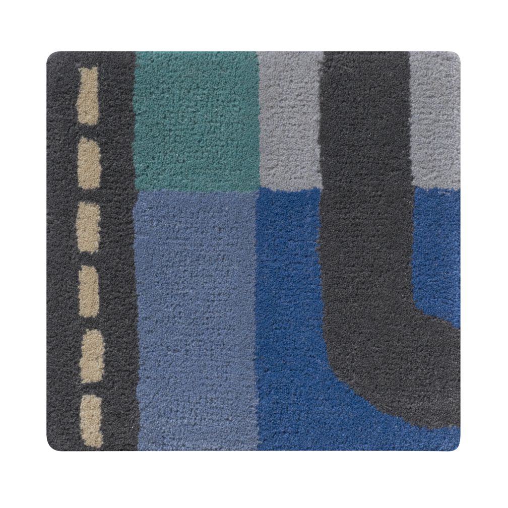 We're Not Asking for Directions Rug Swatch